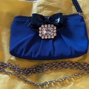 Retired MFIL Mini Bow Crossbody with Crystal Accent—Brighton